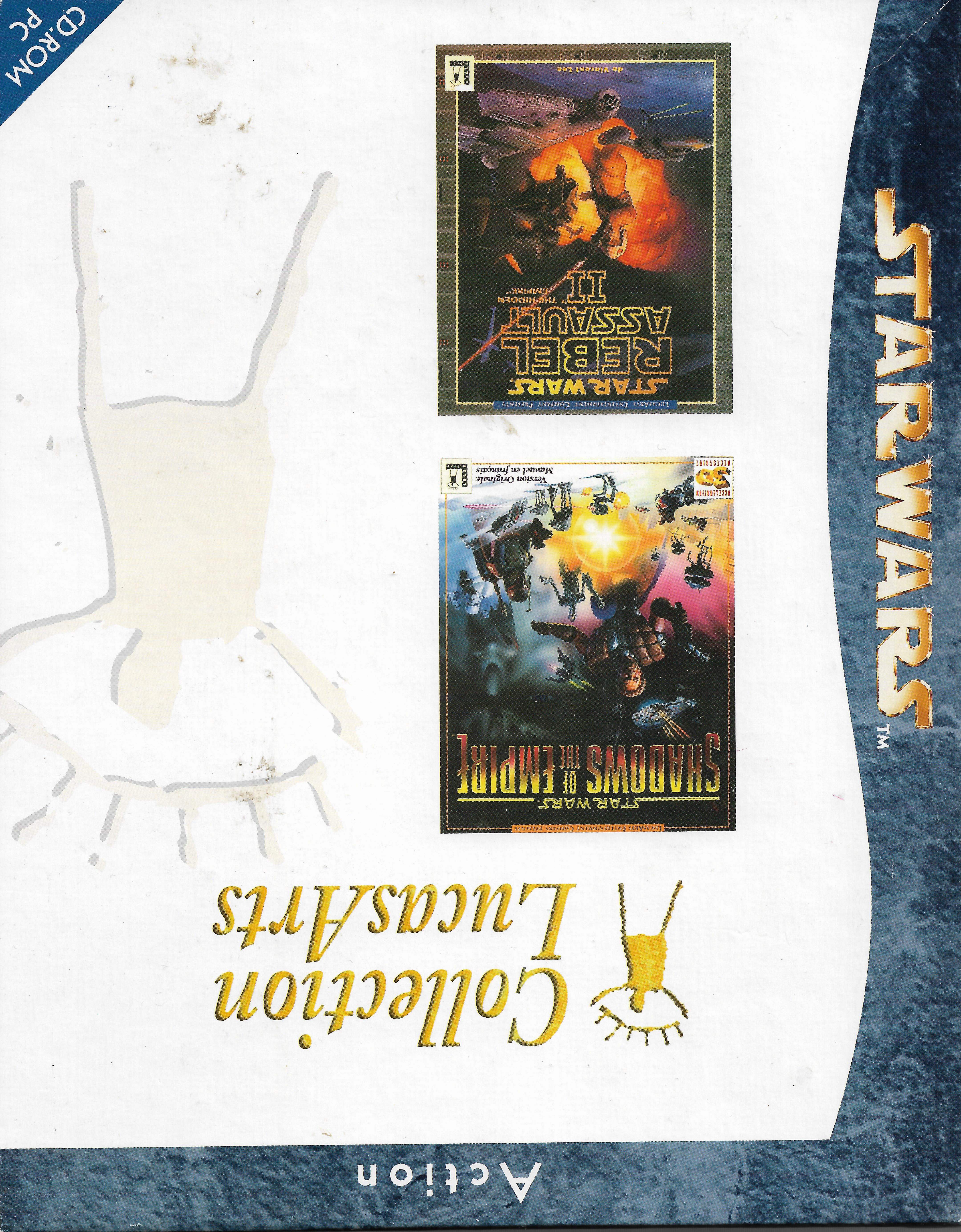 image : Collection LucasArts : Star Wars  Shadows of the Empires + Rebel Assault II